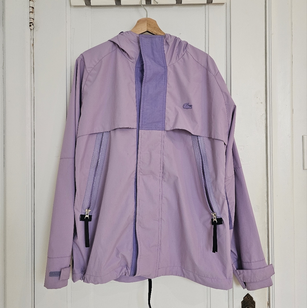 Lacoste Light Purple RainJacket